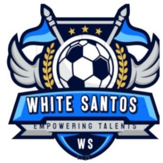 White Santos Logo