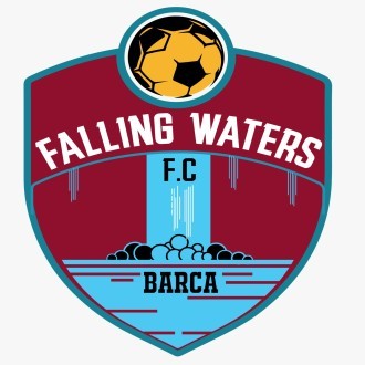 Falling Waters Barcelona FC Logo