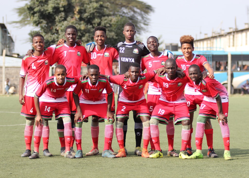 Under 17 Harambee stars selection