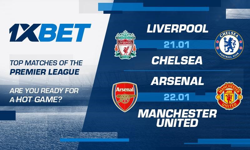 Chelsea vs Liverpool, Arsenal vs Manchester United